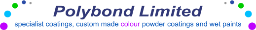 Polybond Limited specialist coatings, custom made colour powder coatings and wet paints