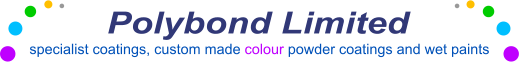 Polybond Limited specialist coatings, custom made colour powder coatings and wet paints