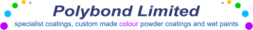 Polybond Limited specialist coatings, custom made colour powder coatings and wet paints