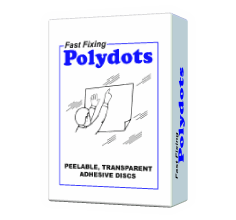 Small (5mm) Adhesive Dots 10 Packs of 10 Sheets