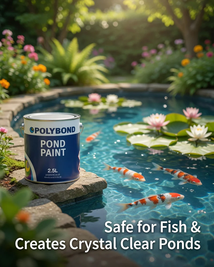 Polybond Pond Paint – Water-Based Epoxy Pond Coating - Image 2