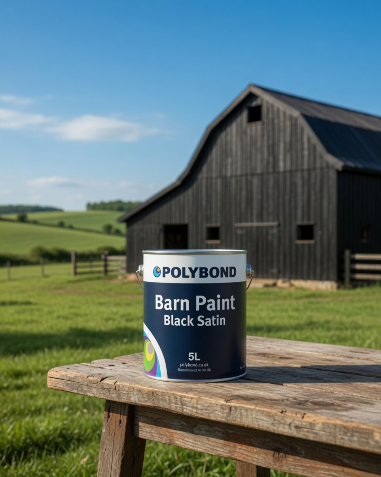 Polybond Barn & Farm Paint – Tough Weatherproof Protection for Wood & Metal - Image 2