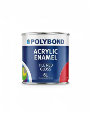 Polybond Professional Acrylic Enamel Paint - Gloss Finish, Tough & Durable for Metal, Wood & Industrial Use