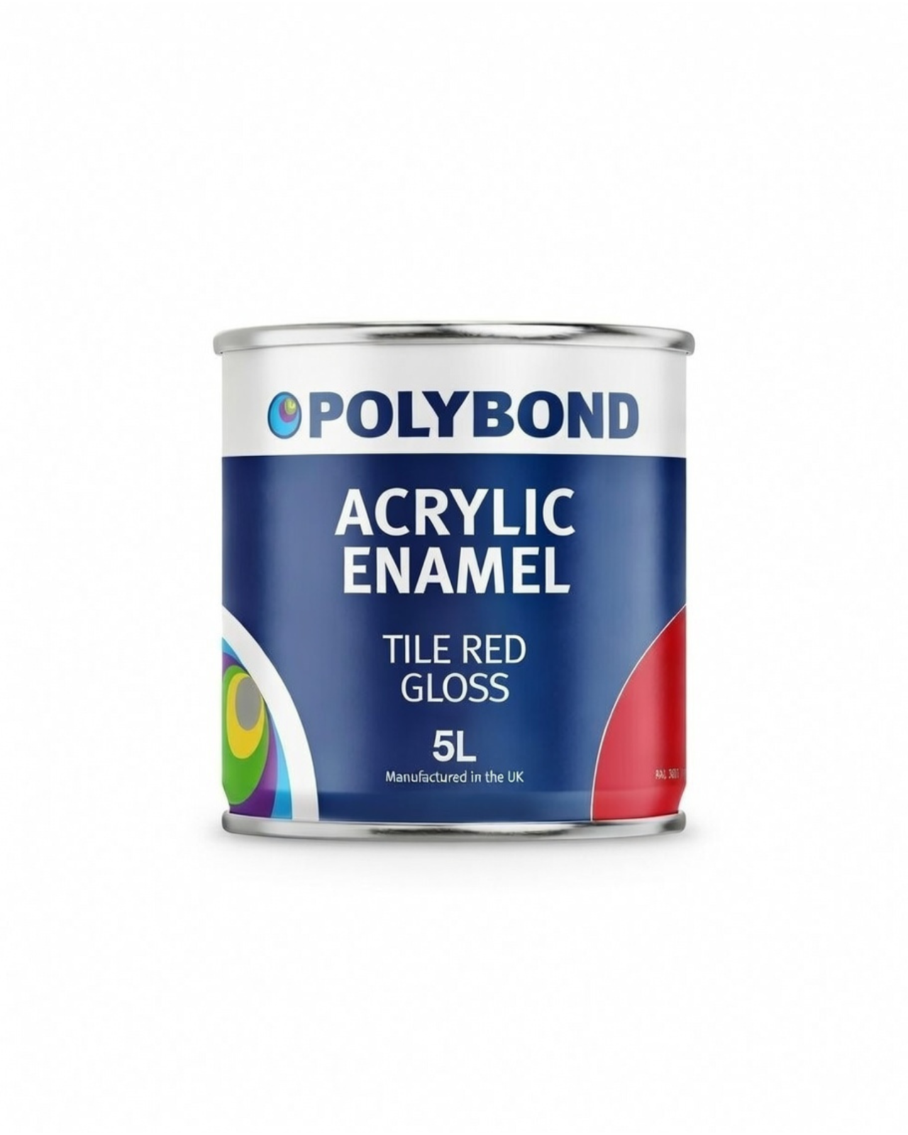 Polybond Professional Acrylic Enamel Paint - Gloss Finish, Tough & Durable for Metal, Wood & Industrial Use