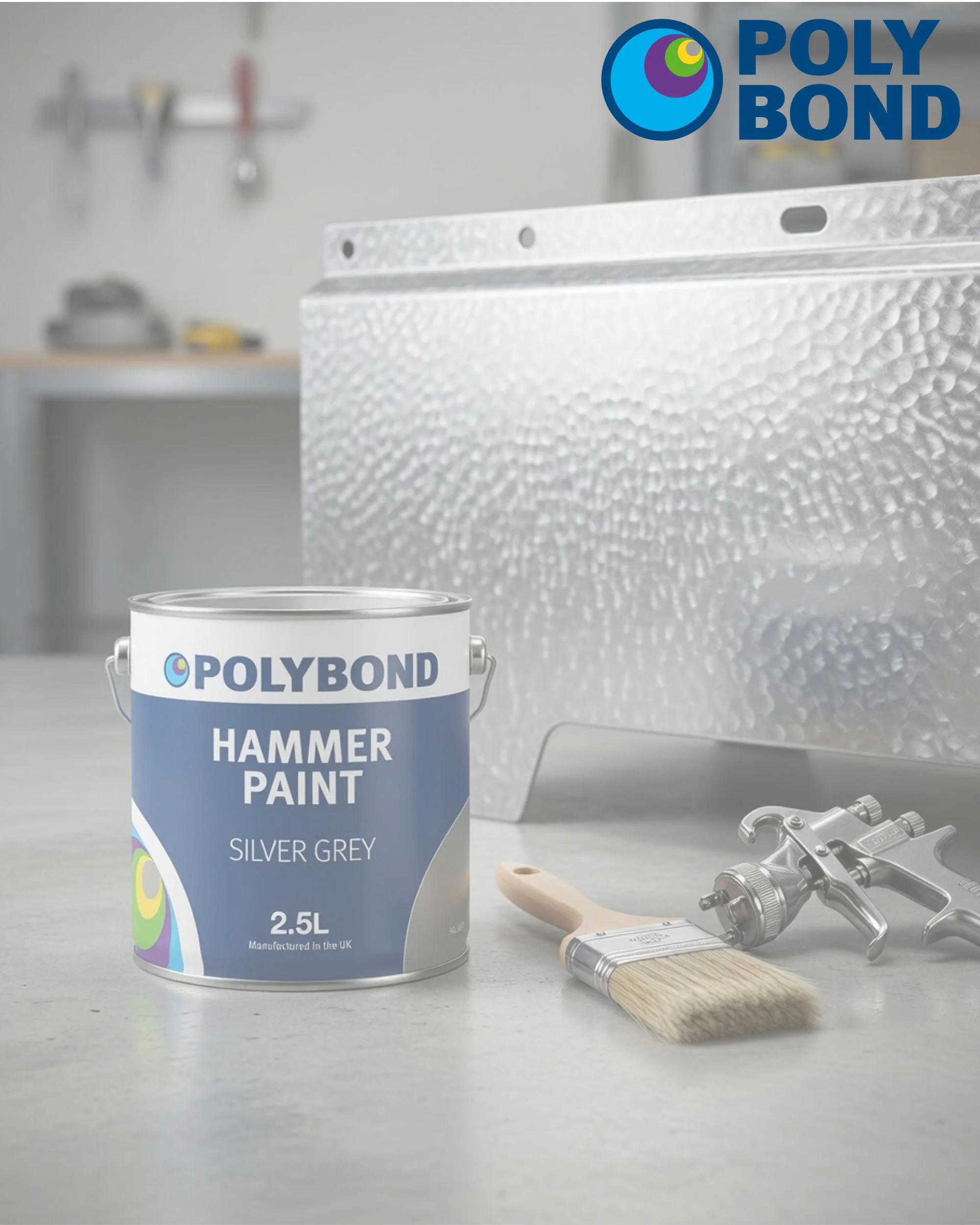Polybond QAD Hammer Paint - Image 2