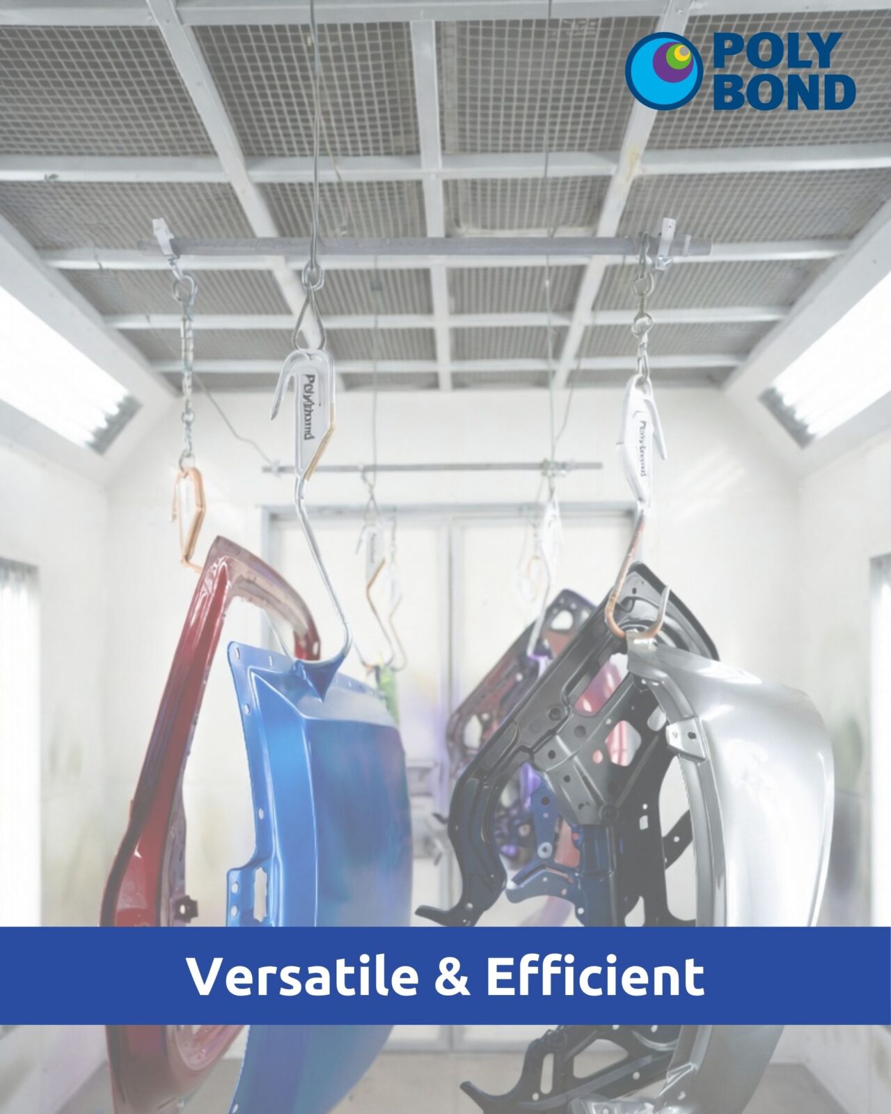 Polybond Heavy-Duty Paint Hooks – Professional Hanging Hooks for Spray, Dip & Stoving - Image 4