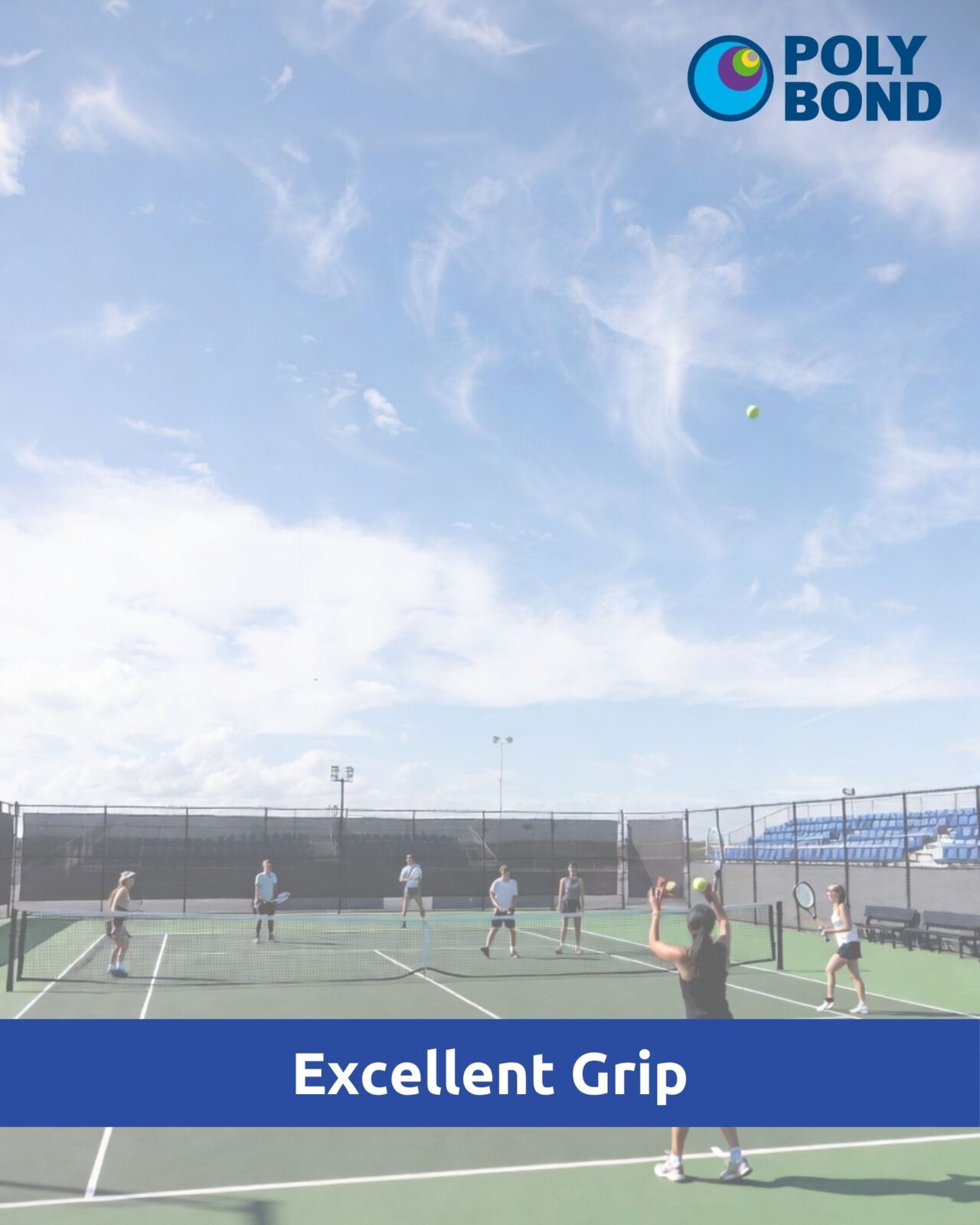 Polybond Heavy-Duty Abrasion Resistant Tennis Court Epoxy Coating - Image 2
