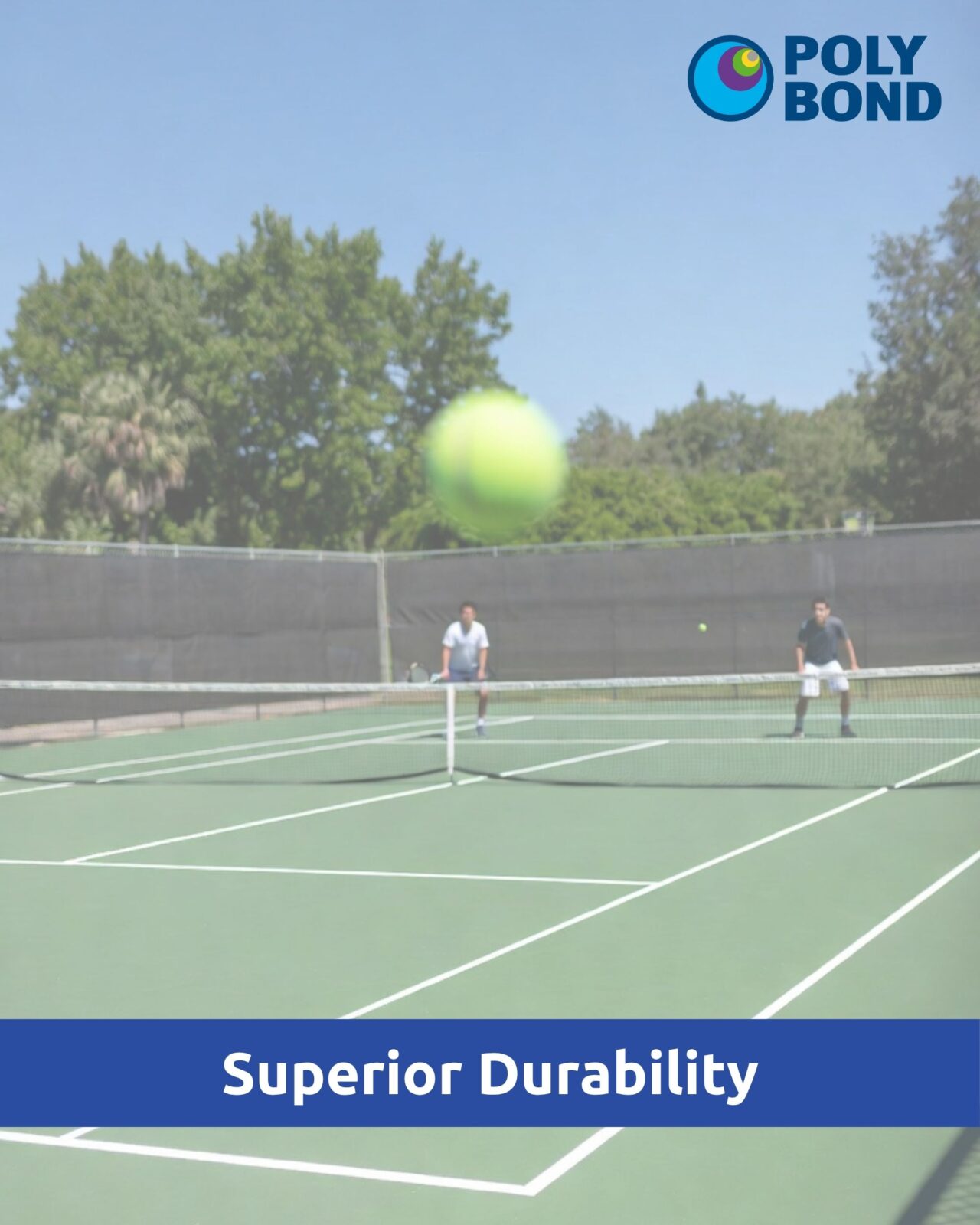 Polybond Heavy-Duty Abrasion Resistant Tennis Court Epoxy Coating - Image 3