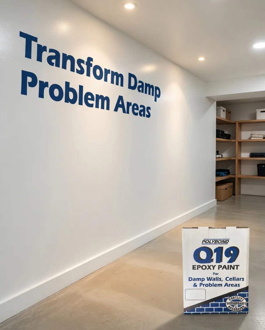 Q19 Epoxy Waterproof Coating for Damp Walls, Basements & Hygienic Areas - Image 3