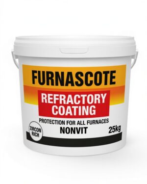 Furnascote Zircon Rich Refractory Coating 25kg - High Temperature Furnace Protection