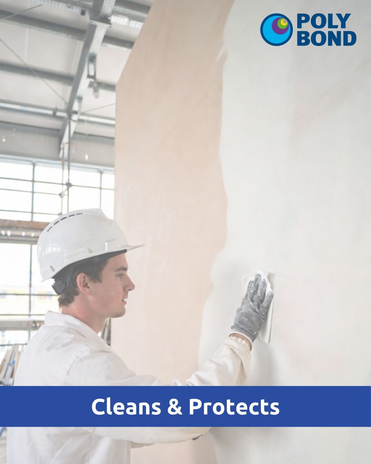 Polybond Hygiene Surface Wipes – Alcohol-Free Antibacterial Multi-Surface Cleaner (150 Large Wipes) - Image 2