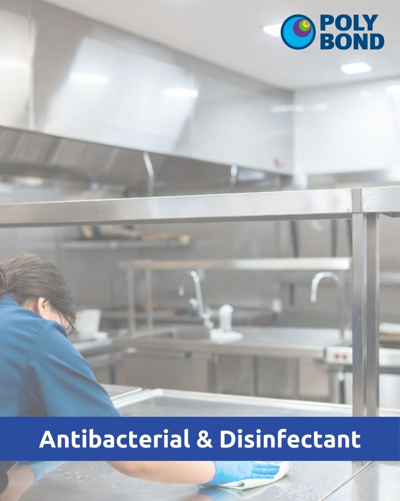 Polybond Concentrated Antibacterial Surface Cleaner - Image 2